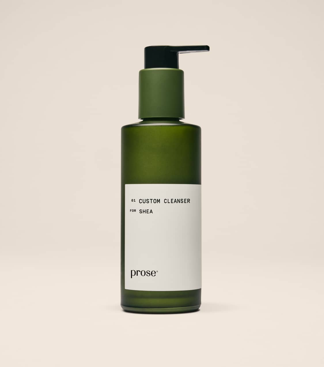 Prose custom cleanser packaging
